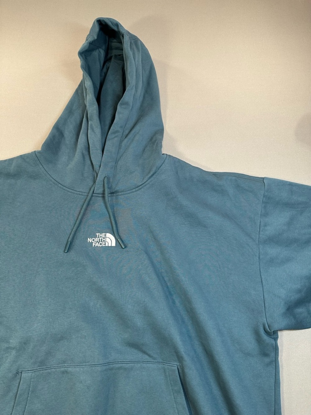 The North Face Blue Essential Oversized Hoodie Sweatshirt - Womens XL - Picture 3 of 16